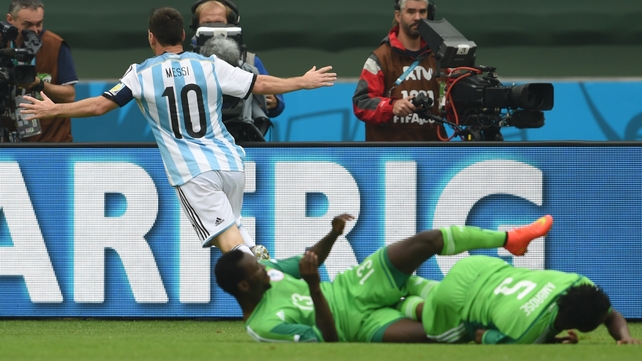 The Messi effect: Argentina's finest leaves defenders crumpled in his wake