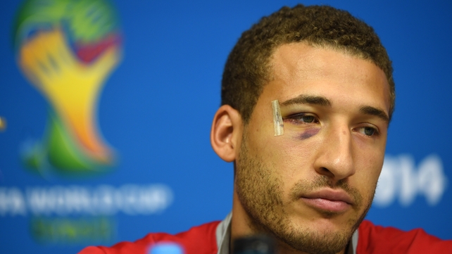 Why so sad, Fabian Johnson? The US defender answers journalists during a press conference