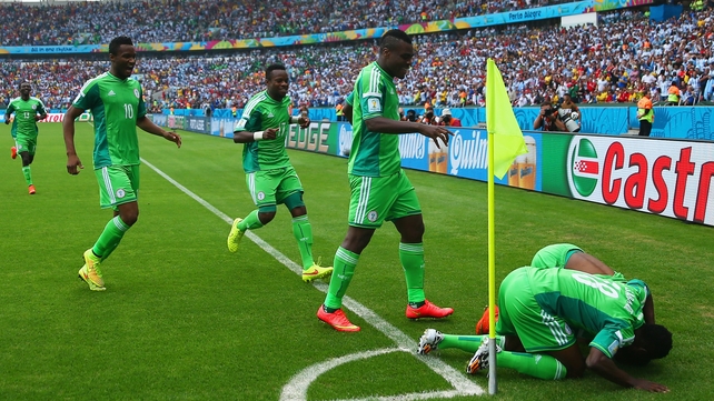 Musa's team-mates, appreciative of his quick response for Nigeria