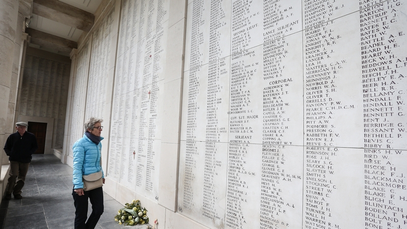 EU heads of government will attend the ceremonial Last Post at the Menin Gate