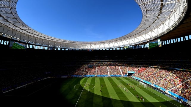 Back at the Estadio Nacional, the sun continued to shine as Portugal and Ghana re-took the field