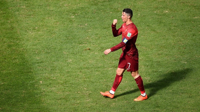 Ronaldo celebrated his only goal of this World Cup and his side's 2-1 victory over Ghana, although Portugal will now head home after finishing third in the Group