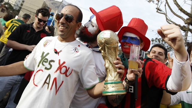 And in one of the final two matches of this World Cup's Group stage, Algeria and Russia travelled to Curitiba, where Algeria needed a draw to advance and their foes needed a win