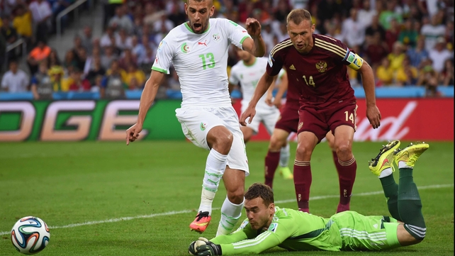 Eventually, Russia decided to sit back on their lead, which forced keeper Igor Akinfeev to maintain a vigilant guard against Algeria forward Islam Slimani and his fellows