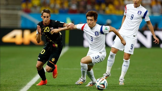 Although defender Yun Suk-Young and South Korea faced a 10-man Belgium side, midfielder Adnan Januzaj and the rest of the Red Devils seemed to take control of the match after the break