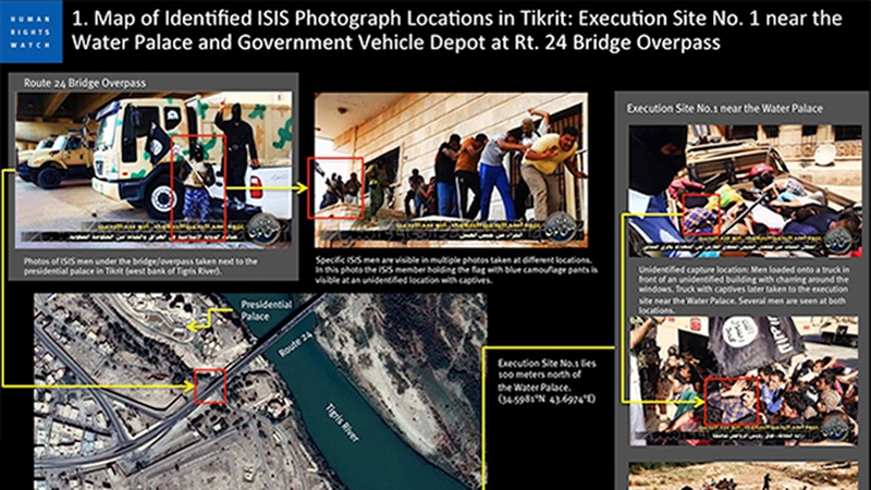 Human Rights Watch posted the analysis online