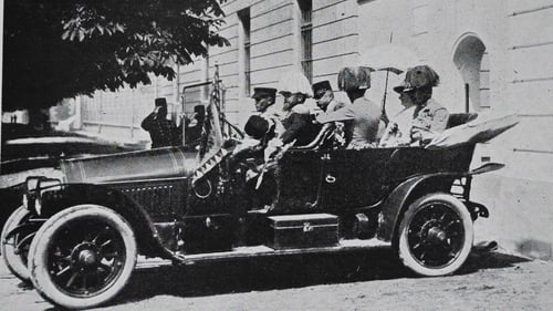 The royal couple set off at beginning of their visit to Sarajevo (Pic: Illustrated London News)