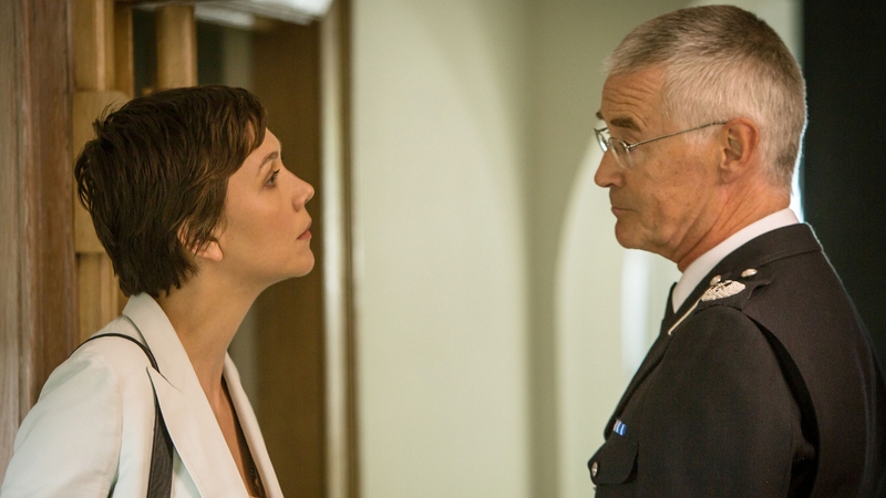 Maggie Gyllenhaal and Rupert Frazer in The Honourable Woman