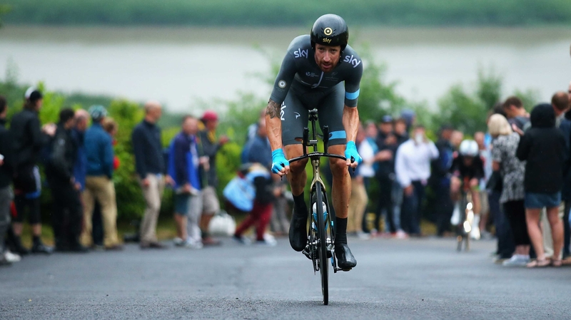 Bradley Wiggins won his third British national time trial title on Thursday