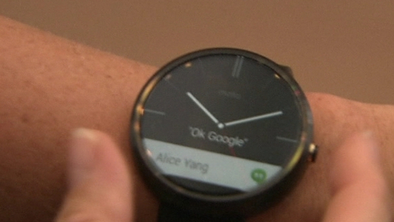 The smartwatches were introduced at Google's developers conference in San Francisco