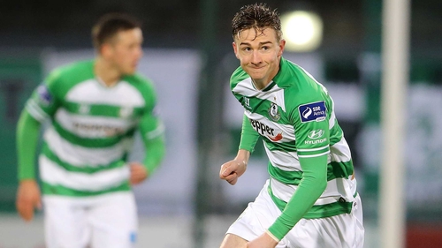 Ronan Finn was on the mark for Shamrock Rovers