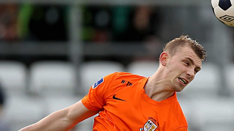 James O'Brien put Athlone ahead at Dalymount Park