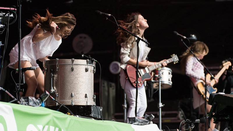 Haim are playing Saturday, July 19 at Longitude