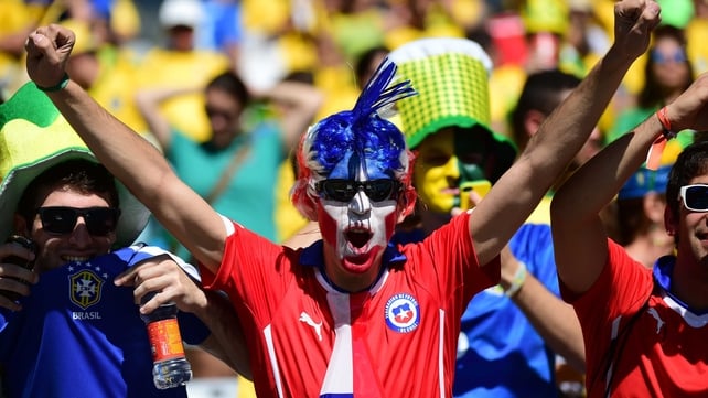 And shared the air with their Chilean neighbours