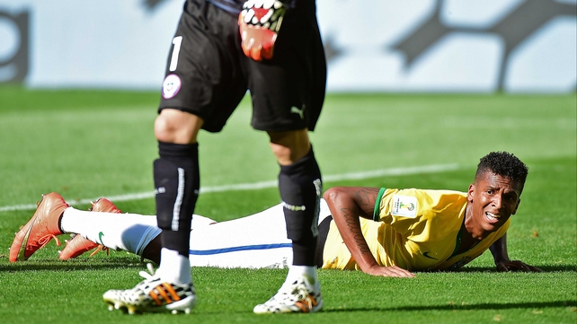 Yet, he missed spectacularly and seemed to realize the weight of his mistake