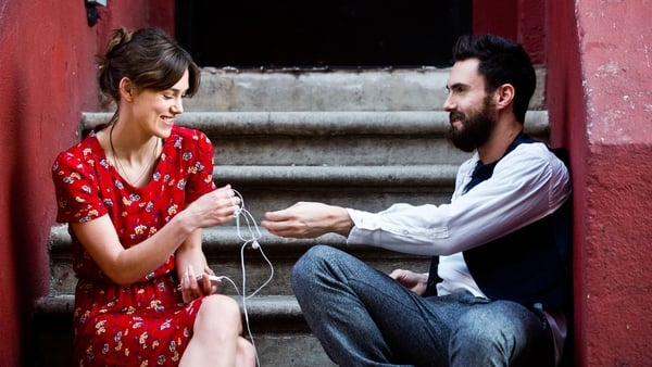 Keira Knightley and Adam Levine in Begin Again