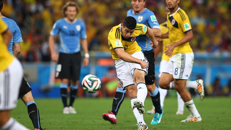 James Rodriguez scores THAT goal