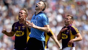 Dublin's Dean Rock reacts to a missed score - Dublin were guilty of some bad wides