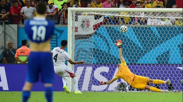 Costa Rica defender Michael Umana then converted his side's fifth, providing with what seemed at times like an impossible victory