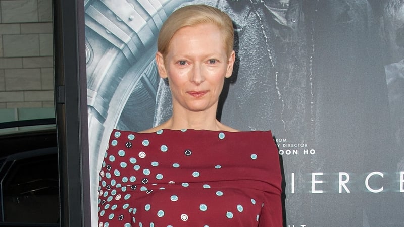 Tilda Swinton. I normally pack a Maeve Binchy, not . .