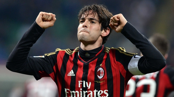 Kaka in his AC Milan days