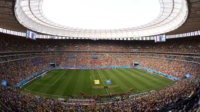 The stage was set at the Estádio Nacional in Brasília, where the temperature reached a warm, yet relatively comfortable 28 degrees