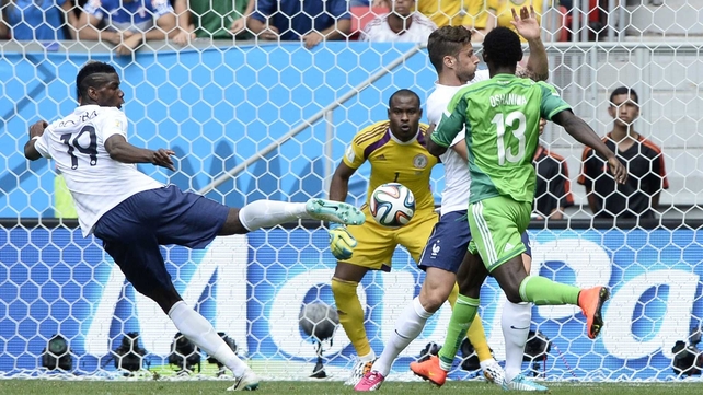 As midfielder Paul Pogba and the like continued to break free