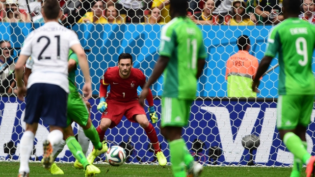 And much of the same kept Lloris busy on the other end