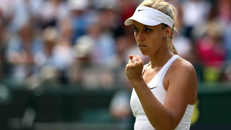 Sabine Lisicki beat Ana Ivanovic to advance