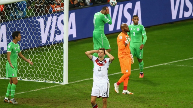 By the end of regular time, Mueller and the rest of Germany prepared to face the extra 30 minutes, in a match that many expected they would conquer without question