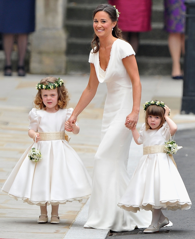Pippa in her famous bridesmaids dress