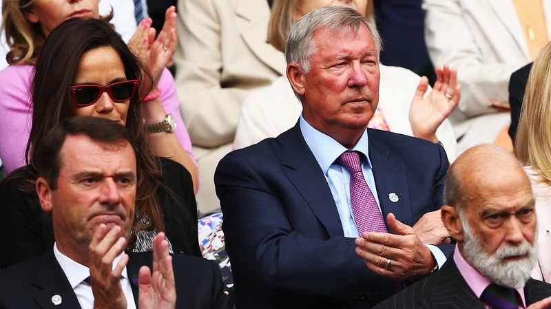 Alex Ferguson will attempt to inspire the European Ryder Cup team on Tuesday