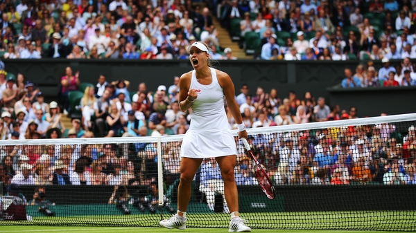 Angelique Kerber will play Eugenie Bouchard in the quarter-final