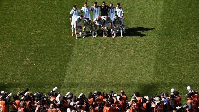 The usual crowd of photographers lined up to capture memories of the day