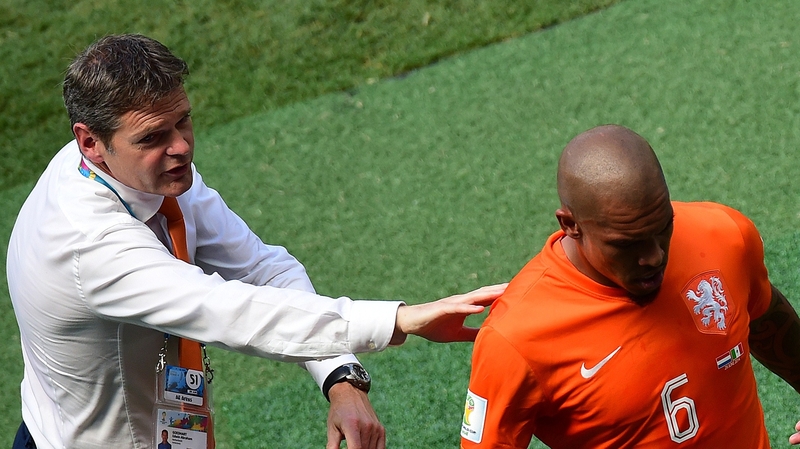 The Dutch FA has confirmed de Jong's tournament is over