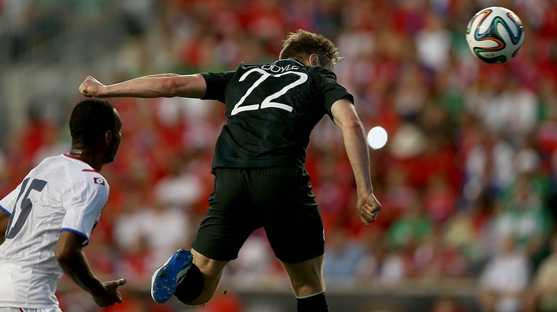 Kevin Doyle scored Ireland's goal in the 1-1 draw with Costa Rica