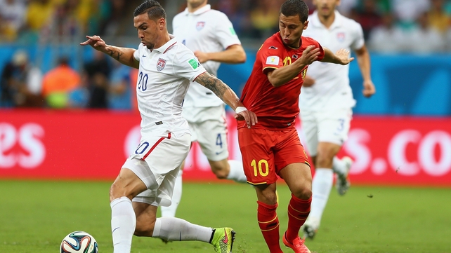 It was a tight and tense opening quarter with Belgium having the best of the chances