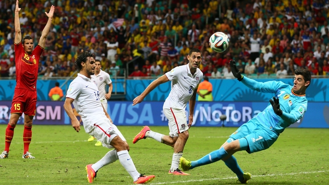 The US hung on with Chris Wondolowski missing a sitter to win it from six yards in injury-time