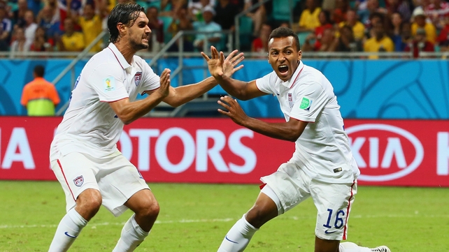 The strike triggered a remarkable comeback from the US as they bet down the goal looking an equaliser