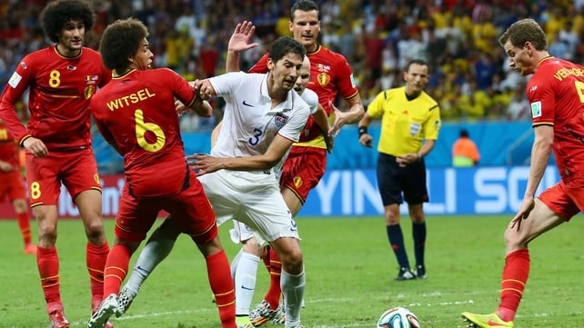 From seeming so comfortable after the goals, Belgium were suddenly looking rattled