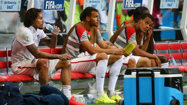 Dejection was written all over the US players' faces afterwards