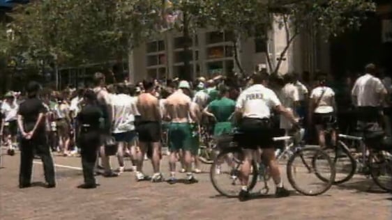 Fans Queue for World Cup Tickets