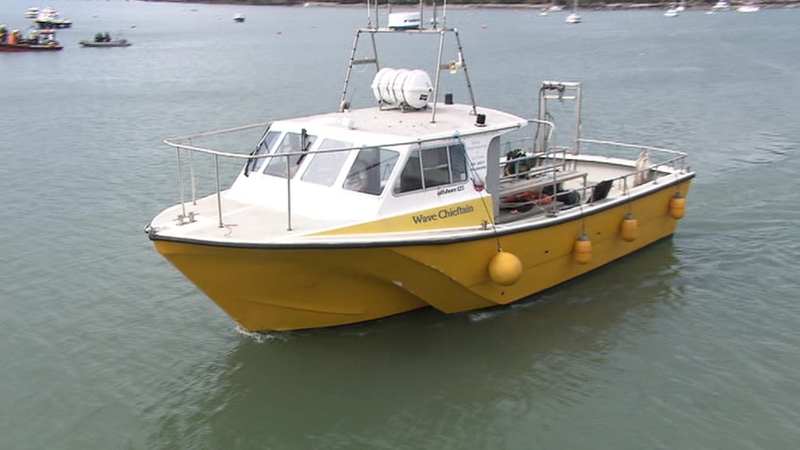 Both men were members of a charter party on board a local boat, Wave Chieftain