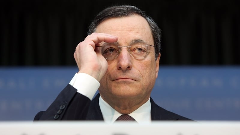 Mario Draghi unveiled plans to embark on a policy of so-called 'quantitative easing' after the January meeting