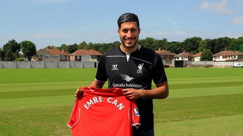 Emre Can is Liverpool's third summer signing (Pic: @LFC)
