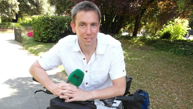 Cian McCormack will be taking his bike to the country’s high roads and byroads