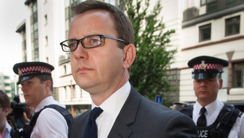 Andy Coulson was found guilty last week of conspiring to intercept voicemails