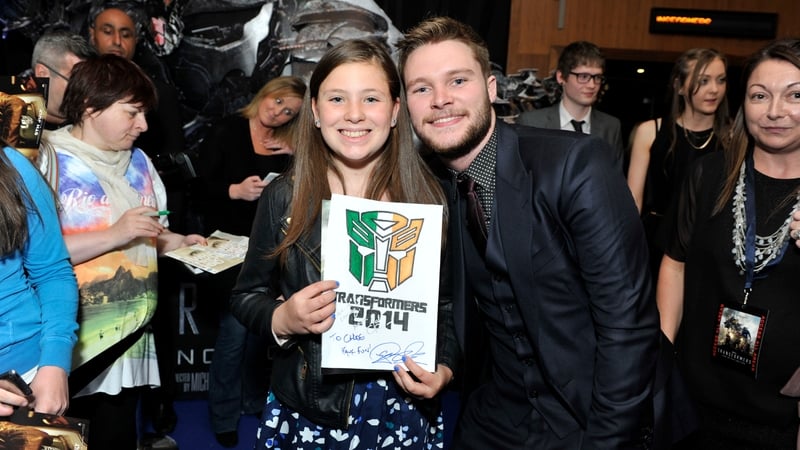 Jack Reynor at the Irish Premiere of Transformers: Age of Extinction