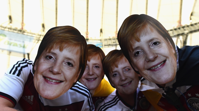 German Chancellor Angela Merkel