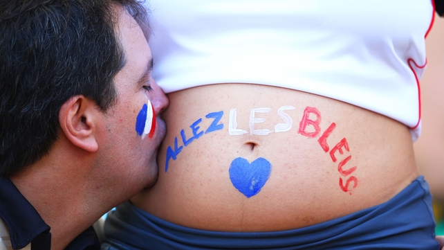 The Maracana was pregnant with excitement before the game